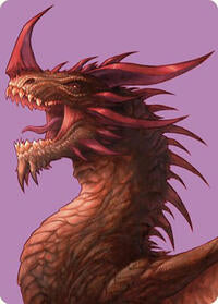 The Ur-Dragon Art Card (61) [Art Series: Commander Masters]