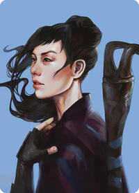 Yuriko, the Tiger's Shadow Art Card (62) [Art Series: Commander Masters]