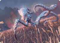 Bonescythe Sliver Art Card (75) [Art Series: Commander Masters]