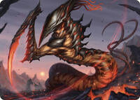 Blade Sliver Art Card (78) [Art Series: Commander Masters]