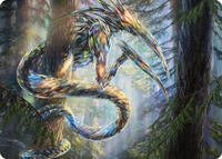 Gemhide Sliver Art Card (80) [Art Series: Commander Masters]