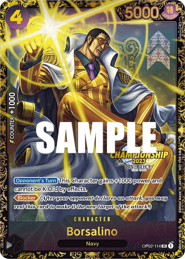 Borsalino (Championship 2023) (OP02-114) [One Piece Promotion Cards]