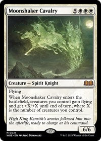 Moonshaker Cavalry (21) [Wilds of Eldraine]