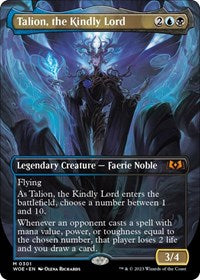 Talion, the Kindly Lord (Borderless) (301) [Wilds of Eldraine]