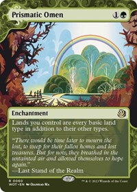 Prismatic Omen (60) [Wilds of Eldraine: Enchanting Tales]
