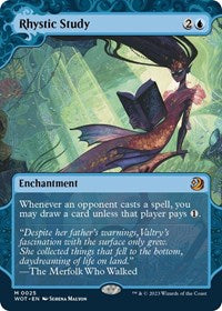 Rhystic Study (25) [Wilds of Eldraine: Enchanting Tales]