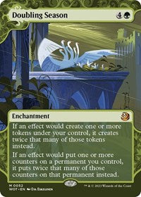 Doubling Season (52) [Wilds of Eldraine: Enchanting Tales]