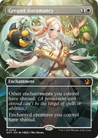 Greater Auramancy (Anime Borderless) (64) [Wilds of Eldraine: Enchanting Tales]