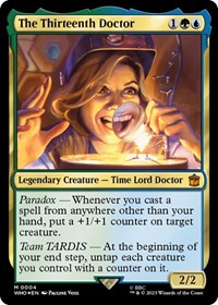 The Thirteenth Doctor (4) [Universes Beyond: Doctor Who]