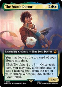 The Fourth Doctor (Extended Art) (415) [Universes Beyond: Doctor Who]