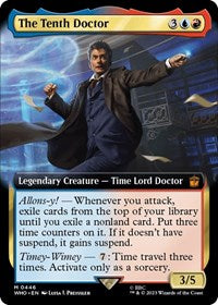 The Tenth Doctor (Extended Art) (446) [Universes Beyond: Doctor Who]