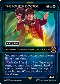 The Fourth Doctor (Serial Numbered) (555) [Universes Beyond: Doctor Who]
