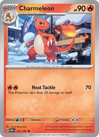 Charmeleon (027/197) [SV03: Obsidian Flames]