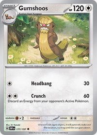 Gumshoos (177/197) [SV03: Obsidian Flames]