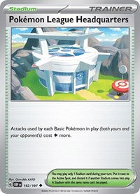 Pokemon League Headquarters (192/197) [SV03: Obsidian Flames]