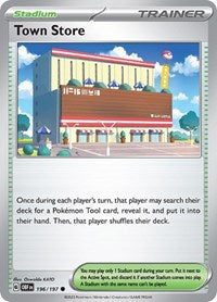 Town Store (196/197) [SV03: Obsidian Flames]