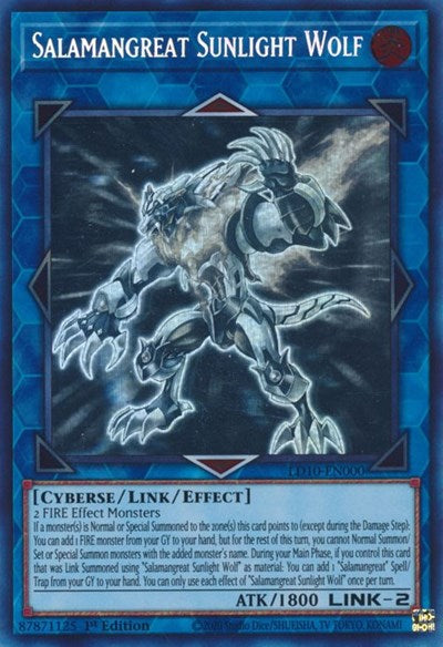 Salamangreat Sunlight Wolf (LD10-EN000) [Legendary Duelists: Soulburning Volcano]