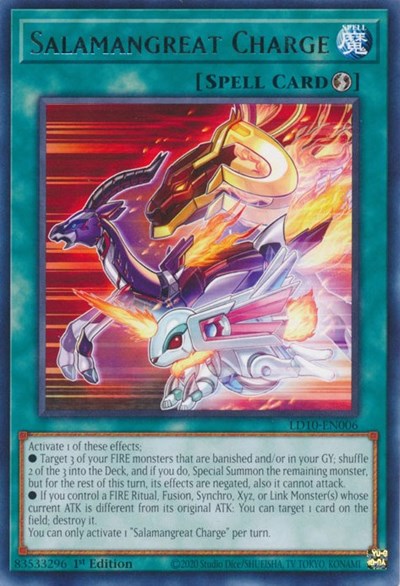 Salamangreat Charge (LD10-EN006) [Legendary Duelists: Soulburning Volcano]