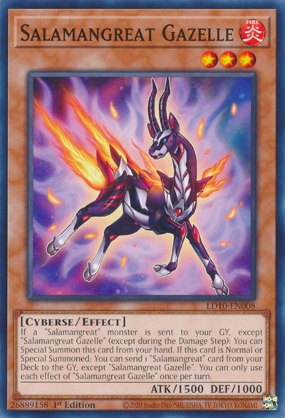 Salamangreat Gazelle (LD10-EN008) [Legendary Duelists: Soulburning Volcano]