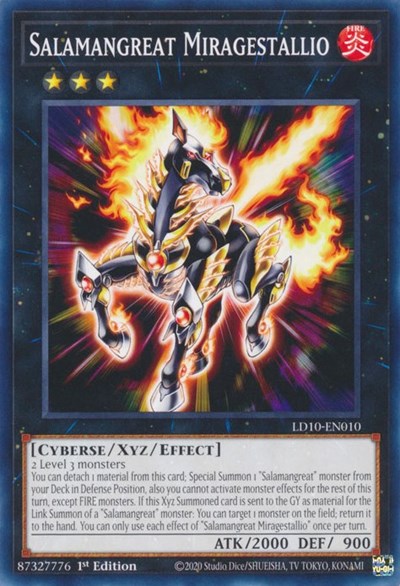 Salamangreat Miragestallio (LD10-EN010) [Legendary Duelists: Soulburning Volcano]