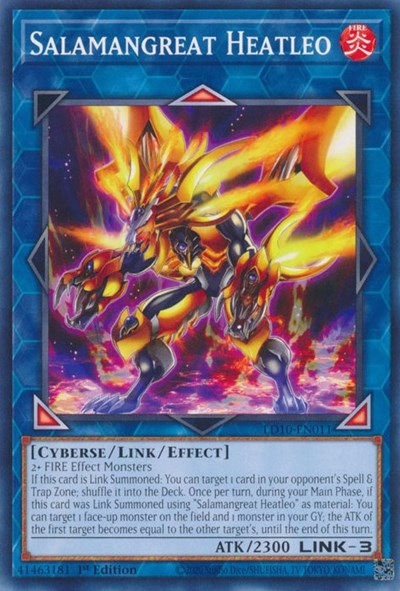 Salamangreat Heatleo (LD10-EN011) [Legendary Duelists: Soulburning Volcano]