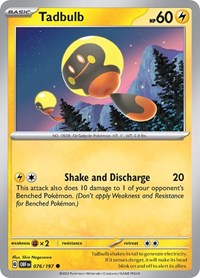 Tadbulb 076/197 (076/197) [SV03: Obsidian Flames]