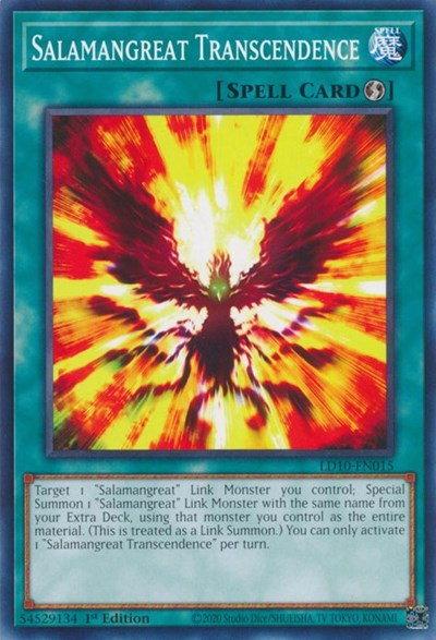 Salamangreat Transcendence (LD10-EN015) [Legendary Duelists: Soulburning Volcano]