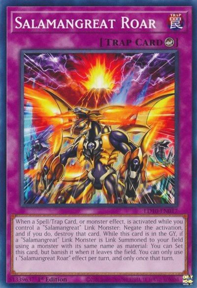 Salamangreat Roar (LD10-EN017) [Legendary Duelists: Soulburning Volcano]
