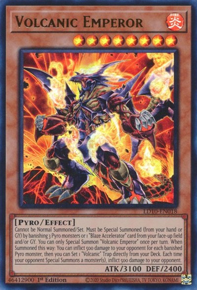 Volcanic Emperor (LD10-EN018) [Legendary Duelists: Soulburning Volcano]