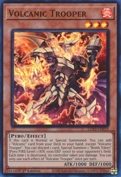 Volcanic Trooper (LD10-EN019) [Legendary Duelists: Soulburning Volcano]