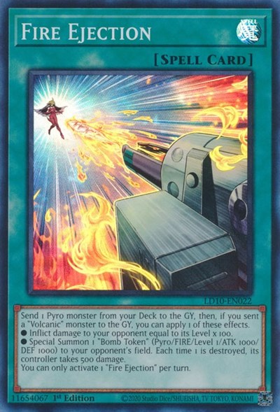 Fire Ejection (LD10-EN022) [Legendary Duelists: Soulburning Volcano]