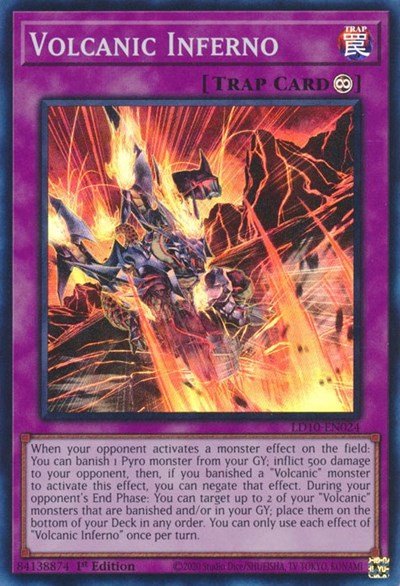 Volcanic Inferno (LD10-EN024) [Legendary Duelists: Soulburning Volcano]