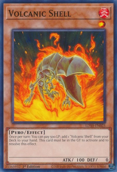 Volcanic Shell (LD10-EN025) [Legendary Duelists: Soulburning Volcano]