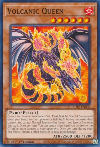 Volcanic Queen (LD10-EN028) [Legendary Duelists: Soulburning Volcano]