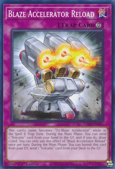 Blaze Accelerator Reload (LD10-EN031) [Legendary Duelists: Soulburning Volcano]