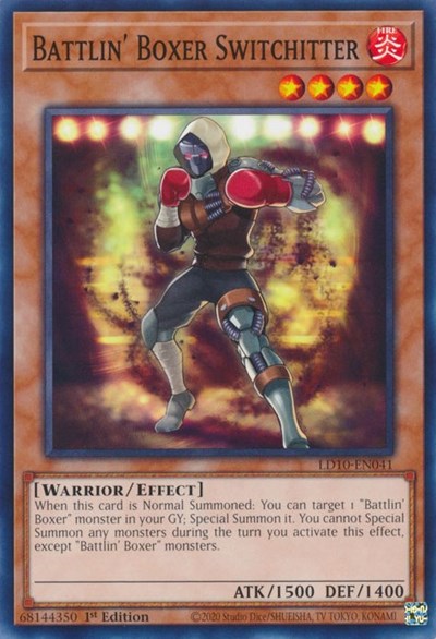Battlin' Boxer Switchitter (LD10-EN041) [Legendary Duelists: Soulburning Volcano]