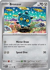 Bronzor (144/197) [SV03: Obsidian Flames]