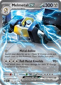 Melmetal ex (153/197) [SV03: Obsidian Flames]