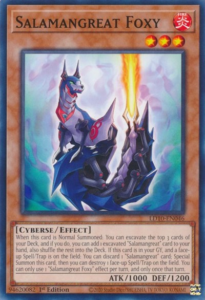 Salamangreat Foxy (LD10-EN046) [Legendary Duelists: Soulburning Volcano]
