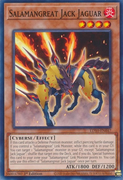 Salamangreat Jack Jaguar (LD10-EN047) [Legendary Duelists: Soulburning Volcano]