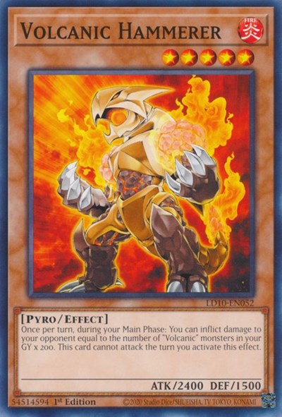 Volcanic Hammerer (LD10-EN052) [Legendary Duelists: Soulburning Volcano]
