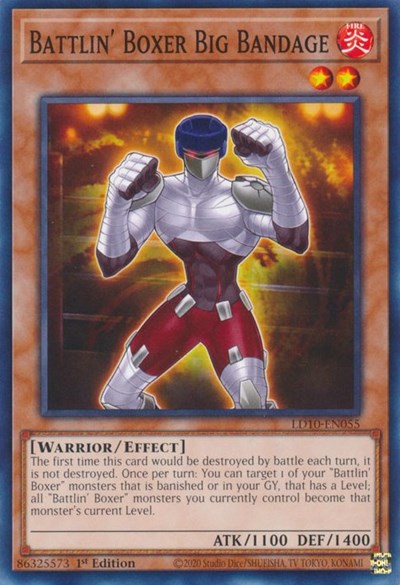 Battlin' Boxer Big Bandage (LD10-EN055) [Legendary Duelists: Soulburning Volcano]