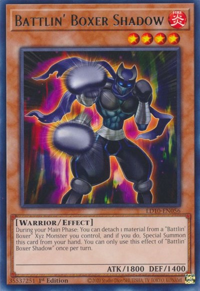 Battlin' Boxer Shadow (LD10-EN056) [Legendary Duelists: Soulburning Volcano]