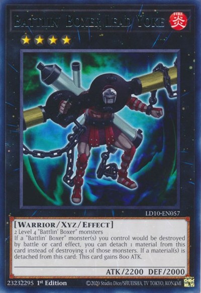 Battlin' Boxer Lead Yoke (LD10-EN057) [Legendary Duelists: Soulburning Volcano]