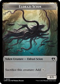Eldrazi Scion // Knight Double-Sided Token (2 // 7) [Commander Masters]