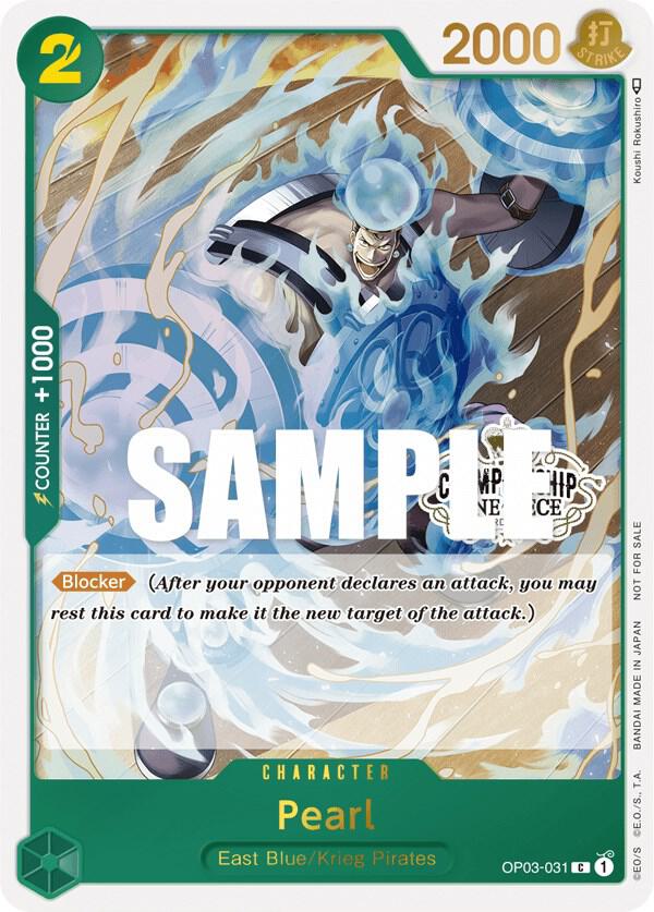 Pearl (Store Championship Participation Pack Vol. 2) (OP03-031) [One Piece Promotion Cards]