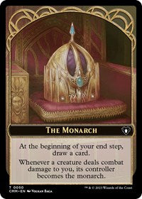 The Monarch // Construct (0041) Double-Sided Token (50 // 41) [Commander Masters]