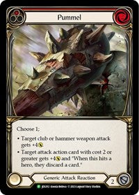 Pummel (Red) - JDG012 (JDG012) [Flesh and Blood: Promo Cards]