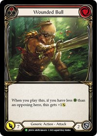 Wounded Bull (Red) - JDG014 (JDG014) [Flesh and Blood: Promo Cards]