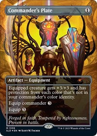 Commander's Plate (1339) (1339) [Secret Lair Drop Series]